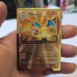 Charizard 4/102 Celebrations Gold Metal Card pokemon card - Image 1