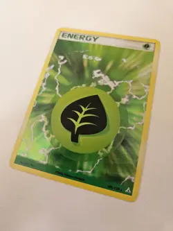 Grass Energy 105/110 Pokemon Card TCG EX Holon Phantoms Holo - NM - Image 2