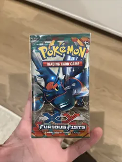 FURIOUS FISTS Booster Pack Sealed MINT Pokemon Cards - Image 1
