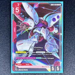 Qubeley - GD02-036 LR Gundam Card Game - M/NM - Image 1