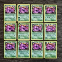 Vintage Pokemon Team Rocket Card Lot Of 262 - Image 1