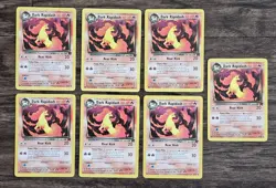 Vintage Pokemon Team Rocket Card Lot Of 262 - Image 5