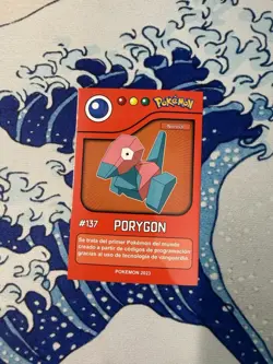 Pokemon Card Single 2023 Peru Pokedex Porygon #137 NM - Mint Pack Fresh - Image 1
