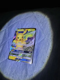 Pokemon Card Pikachu GX SM232 Black Star Promo Standard Size - Image 1