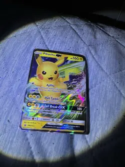 Pokemon Card Pikachu GX SM232 Black Star Promo Standard Size - Image 2