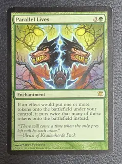 Parallel Lives Innistrad Regular LP MTG Magic Card - Image 1