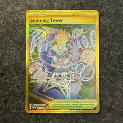 Pokemon TCG Trainer Jamming Tower Card 243/182 Destined Rivals Series - Image 1