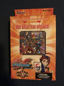 Future Card Buddyfight Trial Deck Dominant Dragons Td01 - Image 1