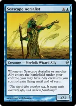 Seascape Aerialist ~ Near Mint Zendikar MTG Magic UltimateMTG Blue Card - Image 1
