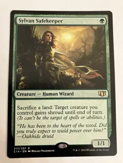 Sylvan Safekeeper Magic The Gathering MTG Commander 2014 - Image 1