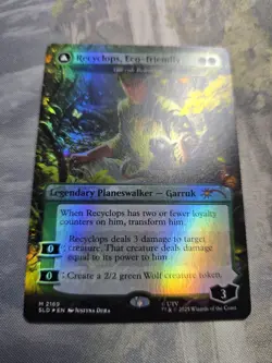 Recyclops, Eco-friendly - Garruk Relentless Secret Lair Drop Foil - Image 1