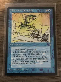 Mtg Illusions of Grandeur Ice Age Regular - Image 1