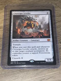 MTG - Cityscape Leveler M The Brothers' War 233 LP-NM - Image 1