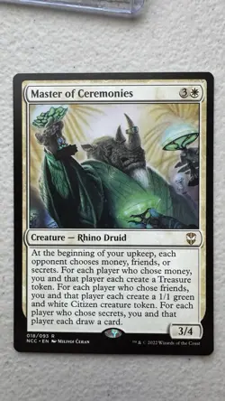 Master of Ceremonies Commander: Streets of New Capenna Regular - Image 1