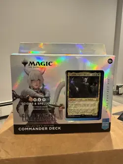 MTG Final Fantasy Scions & SpellCraft Collector’s Edition Commander Deck NEW - Image 1