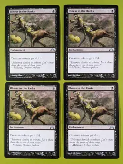 Illness in the Ranks x4 Gatecrash 4x Magic the Gathering MTG - Image 1
