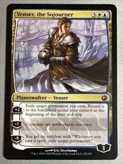 MTG / Venser, the Sojourner / SOM / #135 / Regular / Mythic / NM - Image 1