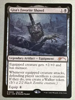 MTG / Gisa's Favorite Shovel / SLX / #19 / Regular / Mythic / NM - Image 1