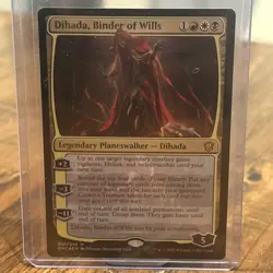 MTG FOIL Dihada, Bin der of Wills - Dominaria United Commander #001 - Image 1