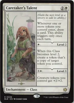Caretaker's Talent R Bloomburrow 6 - LP MTG - Image 1