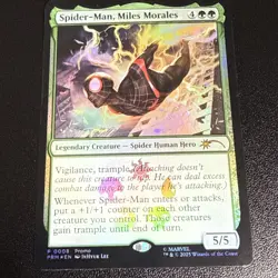 MTG Spider-Man, Miles Morales (18) | NM Foil | Spider-Man Eternal Special Promo - Image 1