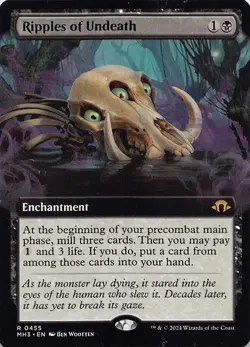 Ripples of Undeath (Extended Art) R Modern Horizons 3 455 NM - Image 1