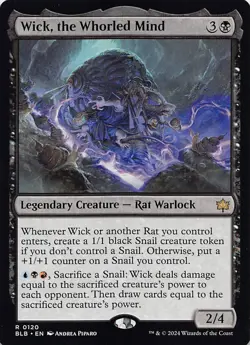 Wick, the Whorled Mind R Bloomburrow 120 NM - Image 1