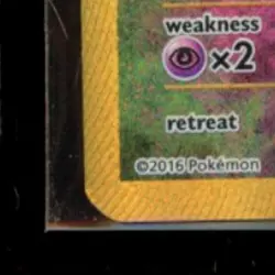 2016 POKEMON XY FATES COLLIDE #125/124 ALAKAZAM EX SECRET RARE - Image 4