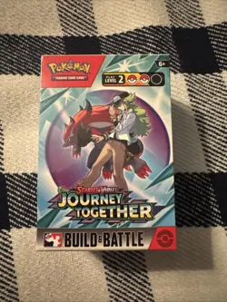 Pokemon TCG New Sealed Journey Together Build And Battle Box SEALED/NEW - Image 1
