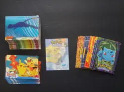 1999 Topps Pokemon the First Movie Complete Set 72 All Blue Logo E Lot - Image 1