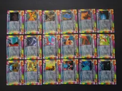 1999 Topps Pokemon the First Movie Complete Set 72 All Blue Logo E Lot - Image 3