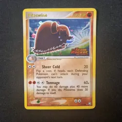 Piloswine Reverse Holo Stamped EX Team Rocket Returns 13/109 Pokemon TCG - VLP - Image 1