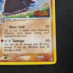Piloswine Reverse Holo Stamped EX Team Rocket Returns 13/109 Pokemon TCG - VLP - Image 5