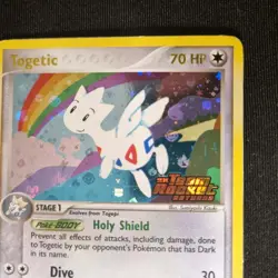 Togetic Reverse Holo Stamped EX Team Rocket Returns 14/109 Pokemon TCG - LP - Image 4