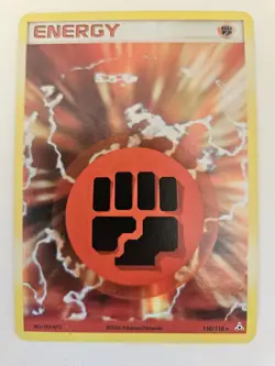 Fighting Energy 110/110 EX Holon Phantoms 2006 (Pokemon) Holo Rare - NM - Image 1
