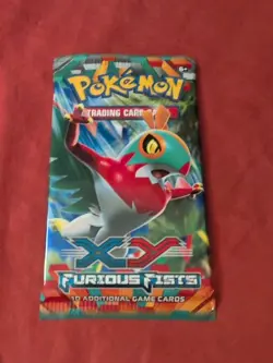 XY Furious Fists Pokemon Booster Pack Factory Sealed - Image 1