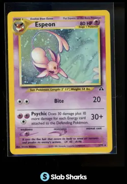 2001 POKEMON NEO DISCOVERY #1/75 ESPEON HOLO RARE - Image 1