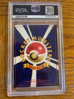 Pokemon 1997 Japanese Jungle #122 - Mr. Mime Holo Rare - PSA 9 Mint - Image 2