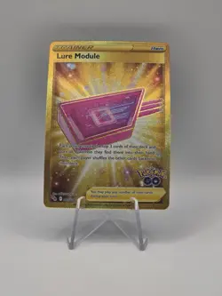 Pokemon Go Holo Gold Secret Rare Lure Module #88/78 SWSH 2022 NM/Mint - Image 1