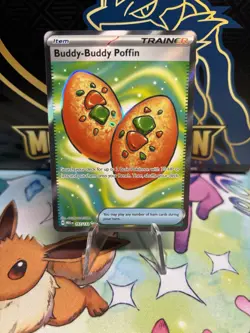 Buddy-Buddy Poffin 167/132 Pokemon Mega Evolution - NM - Image 1