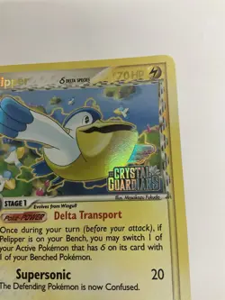 Pokemon TCG Pelipper (NM) Delta Species Reverse Holo 26/100 Crystal Guardians - Image 2