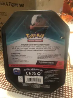 FACTORY SEALED - Pokemon TCG: Darkrai Triple Whammy Collector's Tin - BRAND NEW: - Image 2