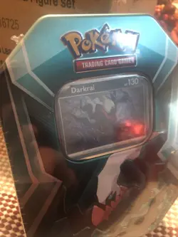 FACTORY SEALED - Pokemon TCG: Darkrai Triple Whammy Collector's Tin - BRAND NEW: - Image 3