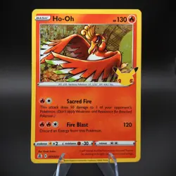 Pokemon TCG Lugia Vivid Voltage Reverse Holo & Ho-Oh Celebrations Holo Near Mint - Image 3