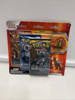 Pokemon Legendary Beast Collection 3 Packs Evolutions / Steam Siege / Sun@Moon - Image 1