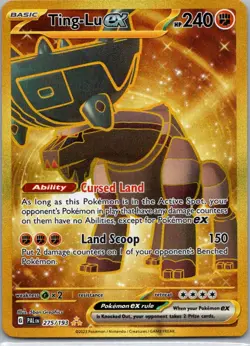 Pokemon TCG Ting-Lu ex 275/193 Paldea Evolved NM - Image 1