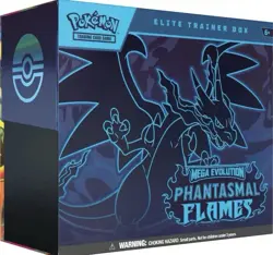 Pokemon Mega Evolution Phantasmal Flames Elite Trainer Box ETB Sealed Presale - Image 1