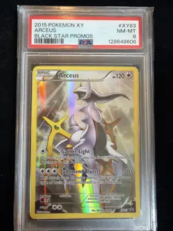 Arceus XY83 XY Holo Black Star Promo PSA 8 Pokemon - Image 1