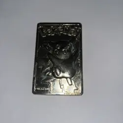 23K Gold Plated Pikachu 1999 Burger King Pokemon Promo Bar - Image 1