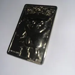 23K Gold Plated Pikachu 1999 Burger King Pokemon Promo Bar - Image 5